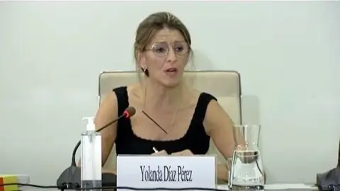 La ministra de Trabajo, Yolanda D&iacute;az.