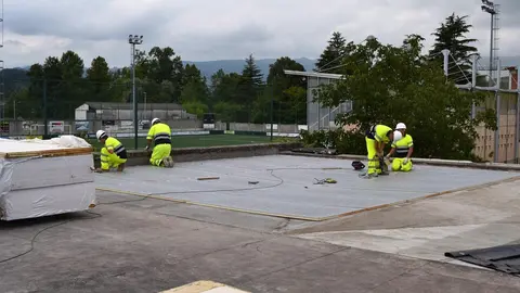 Obras en Pi&eacute;lagos