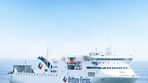 Barco de Brittany Ferries 