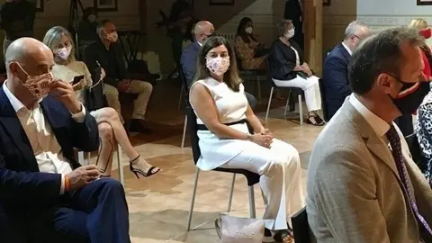 La presidenta del PP Cantabria, Mar&iacute;a Jos&eacute; Sa&eacute;nz de Buruaga, en el D&iacute;a de las Instituciones