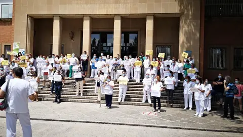 Profesionales sanitarios del Hospital Josep Trueta de Girona