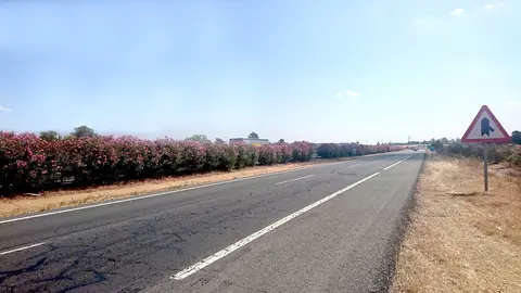 Imagen de carretera sobre la que se analiz&oacute; su estado de conservaci&oacute;n y mantenimiento