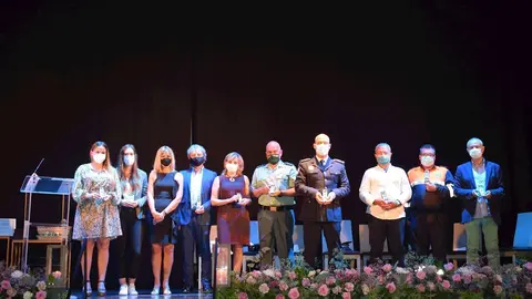 Entrega de Medallas reconocimiento actuaci&oacute;n frente al Covid Pi&eacute;lagos