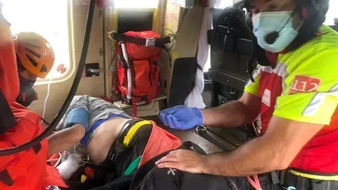 helicotpero 112 rescate