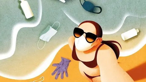 Campa&ntilde;a 'Recuerdos inolvidables. La mascarilla es para ti, no para la naturaleza' de los ministerios para la Transici&oacute;n Ecol&oacute;gica y el Reto Demogr&aacute;fico, y de Consumo