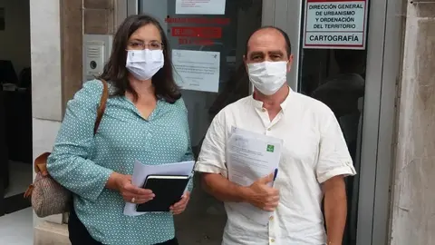 Lola P&oacute;liz y Gabriel Moreno