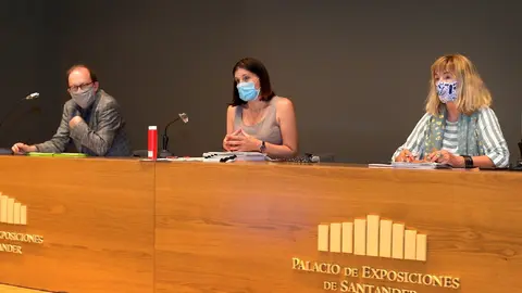 La alcaldesa de Santander, Gema Igual, en el Consejo Municipal de Cultura