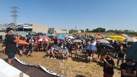 Asamblea de los trabajadores de Nissan.