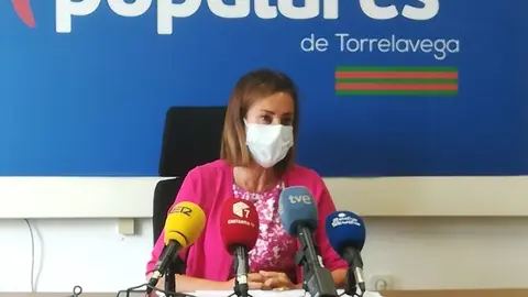 Marta Fern&aacute;ndez Teijeiro, portavoz del PP en el Ayuntamiento de Torrelavega