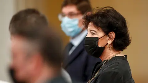 La ministra de Educaci&oacute;n y Formaci&oacute;n Profesional, Isabel Cela&aacute;, durante la presentaci&oacute;n del Plan de Modernizaci&oacute;n de la Formaci&oacute;n Profesional, en Moncloa, Madrid (Espa&ntilde;a), a 22 de julio de 2020.