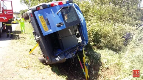 Accidente con una v&iacute;ctima mortal en la A-8 a la altura de Anero (archivo)