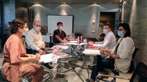 Miembros de la oficina t&eacute;cnica de fondos UE de la CEOE