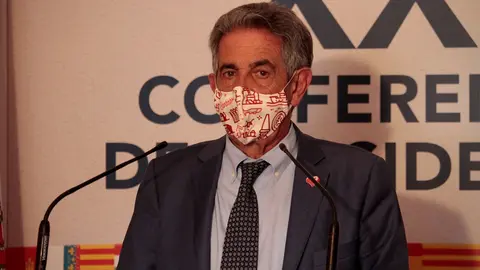 El presidente de Cantabria, Miguel &Aacute;ngel Revilla