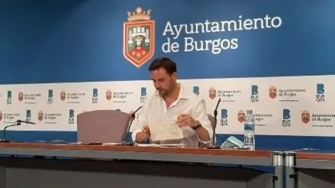 El alcalde de Burgos, Daniel de la Rosa.