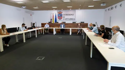 Encuentro del consejero con los grupos