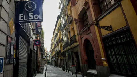 Entrada a la Sala de Conciertos El Sol, en Madrid