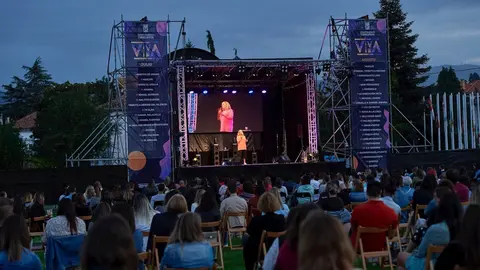 Una de las actuaciones del ciclo 'Viva la Vida' de Torrelavega