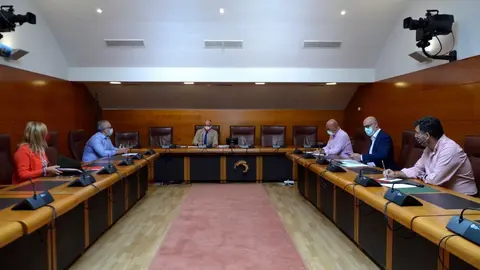 Reuni&oacute;n consejero de Sanidad con los grupos parlamentarios