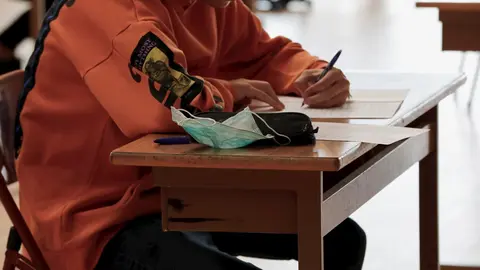 Un alumno de bachillerato 