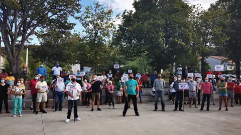 La plataforma vecinal de Meruelo para luchar contra la ocupaci&oacute;n de viviendas reclama un cambio en la ley