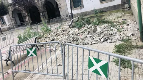 Plaza de los Leones en Castro Urdiales