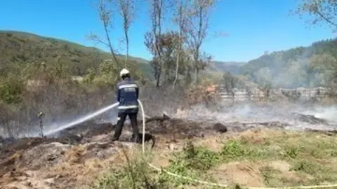 Extinci&oacute;n incendio forestal