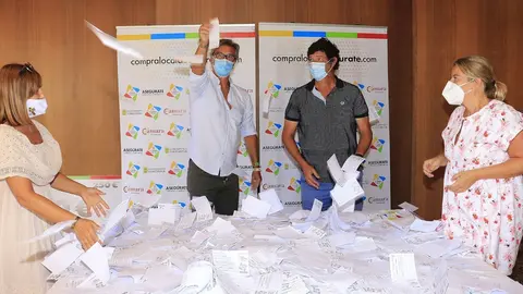 Sorteo de vales de compra