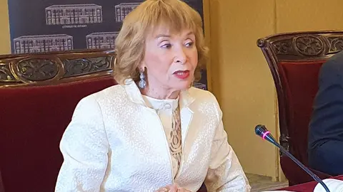 La presidenta del Consejo de Estado, Mar&iacute;a Teresa Fern&aacute;ndez de la Vega