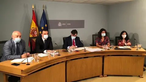 El ministro de Sanidad, Salvador Illa, presiden la reuni&oacute;n del Consejo Interterritorial del Sistema Nacional de Salud del 26 de agosto de 2020.