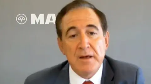 El presidente de Mapfre, Antonio Huertas, durante el curso APIE-BBVA en la UIMP.