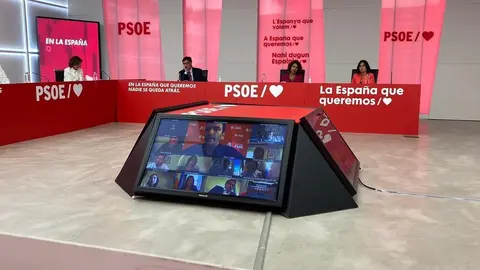 Reuni&oacute;n de la Ejecutiva Federal del PSOE
