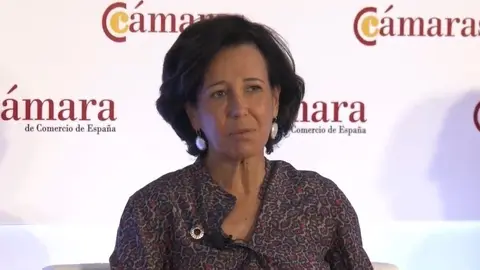 Ana Bot&iacute;n, presidenta del Santander, en el Pleno Extraordinario &ldquo;Recuperaci&oacute;n y reconstrucci&oacute;n de la econom&iacute;a espa&ntilde;ola: desaf&iacute;os y prioridades&rdquo; organizado por la C&aacute;mara de Comercio de Espa&ntilde;a.