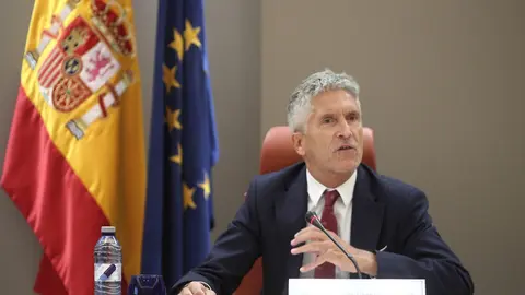 El ministro del Interior, Fernando Grande-Marlaska, presenta el Balance de Siniestralidad Vial del verano 2020 en la Direcci&oacute;n General de Tr&aacute;fico, en Madrid (Espa&ntilde;a), a 3 de septiembre de 2020.
