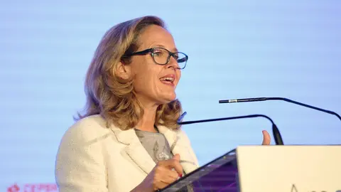La vicepresidenta tercera de Asuntos Econ&oacute;micos y Transformaci&oacute;n Digital, Nadia Calvi&ntilde;o