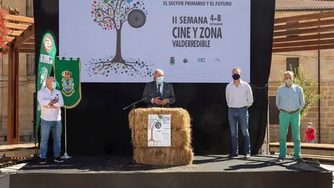 El consejero de Desarrollo Rural, Guillermo Blanco, en la inuguraci&oacute;n de la jornada