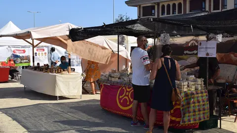 Mercado de productos artesanos
