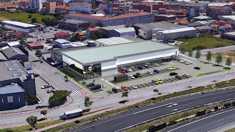 INFOGRAF&Iacute;A DEL NUEVO SUPERMERCADO DE LIDL EN LA CALLE TESILLA DE LA ALBERICIA