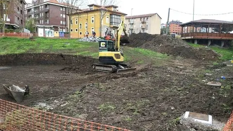 Obras en el Barrio Obrero