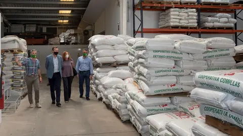 Blanco visita instalaciones cooperativa Ruise&ntilde;ada-Comillas