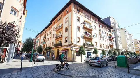 Calle del barrio La Inmobiliaria