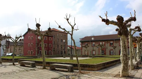 Parque en Reinosa. Archivo