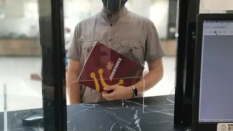 Diego Maga&ntilde;a registrando su dimisi&oacute;n