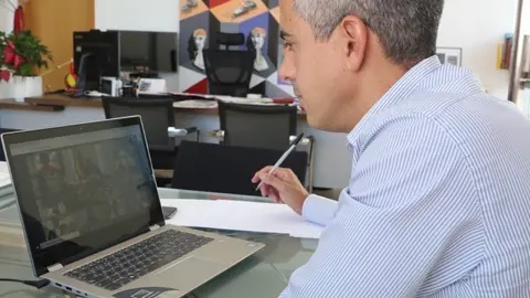 Pablo Zuloaga participa en el Consejo Pol&iacute;tico Federal del PSOE, celebrado de forma telem&aacute;tica