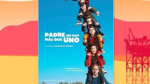 Cartel de 'Padre no hay m&aacute;s que uno' en Astillero