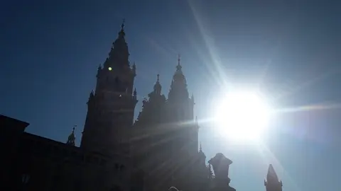 D&iacute;a de sol en Santiago de Compostela
