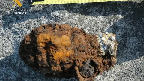 Granada localizada en San Felices