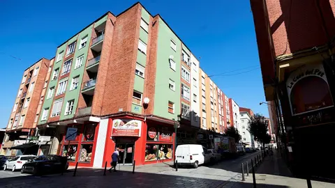 Calle del barrio La Inmobiliaria 