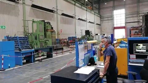 Fabrica de Armas de Trubia. Industria. Trabajadores industria. Empleo. Sector industrial.