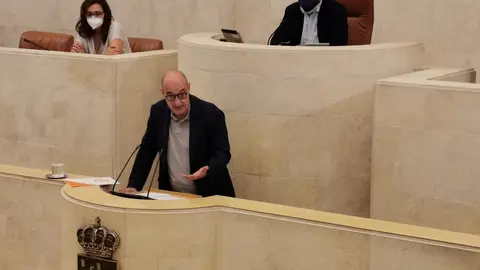 El portavoz del grupo Cs en el Parlamento, F&eacute;lix &Aacute;lvarez