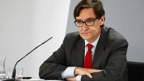El ministro de Sanidad, Salvador Illa